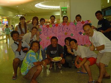 ６月２６日、沖縄でビギン主催のイベントに参加。