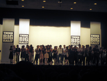 《シンクビックラリー表彰の風景》