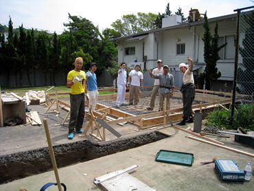 《下田のオキラクハウス新館工事が始まった!!》