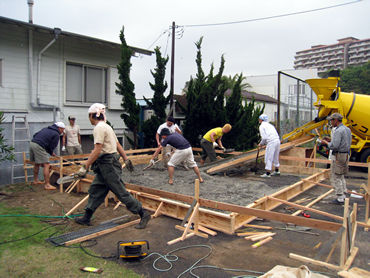 《下田のオキラクハウス新館工事が始まった!!》