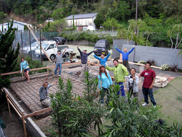《下田のオキラクハウス新館工事が始まった!!》