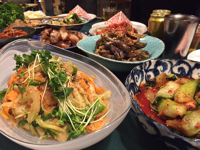 呉さんの韓国料理